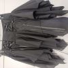 Adult Female Costumes to Hire - Black Double Lace up Skirt - SMALL